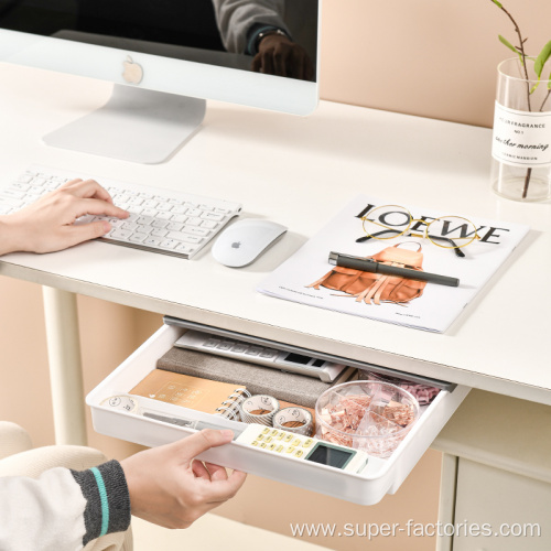 Plastic Under Table Drawer Organizer